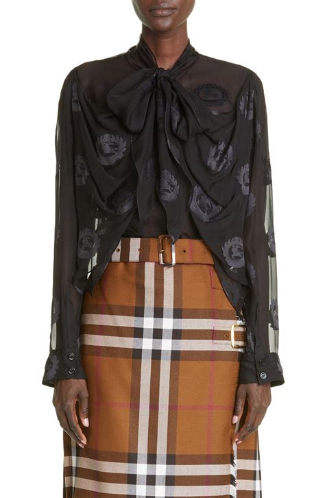 burberry horse blouse|burberry blouse on sale.